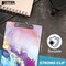Better Office Products Fashion Clipboard, Abstract Art Design, A4 Ltr Size, 125in x 9in Wooden Clipboard, Low Profile Clip 45038 - alternate 6